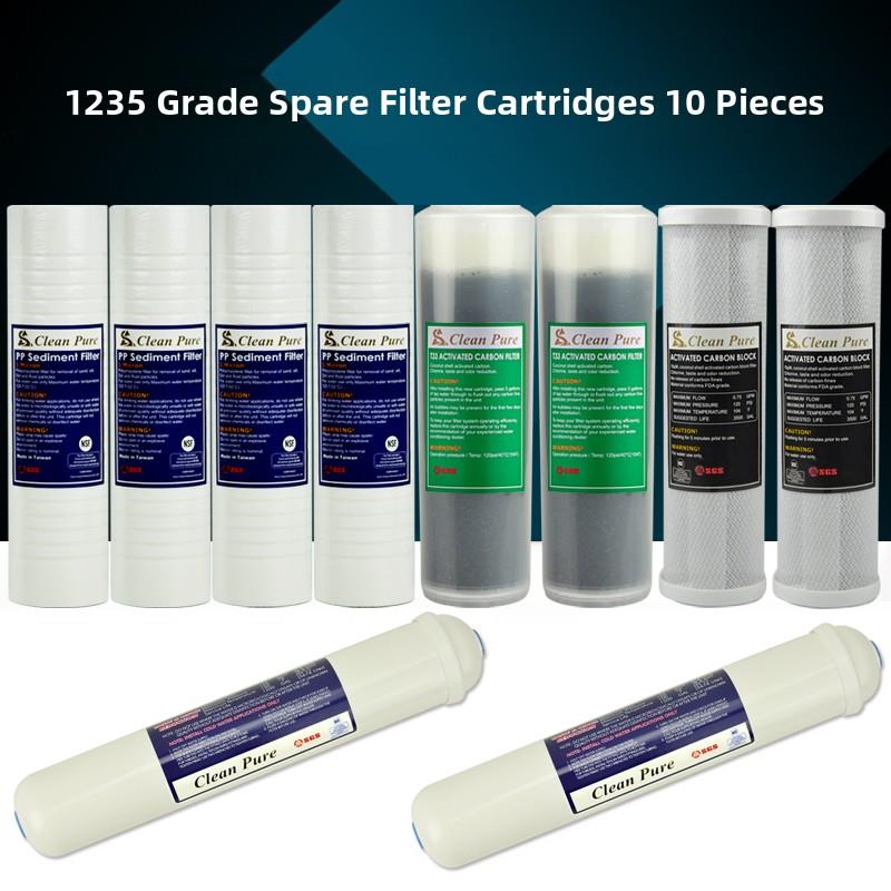 台湾原装进口崧泉滤芯10支装一年量 红嘴鸟500G 600G纯水机备用芯