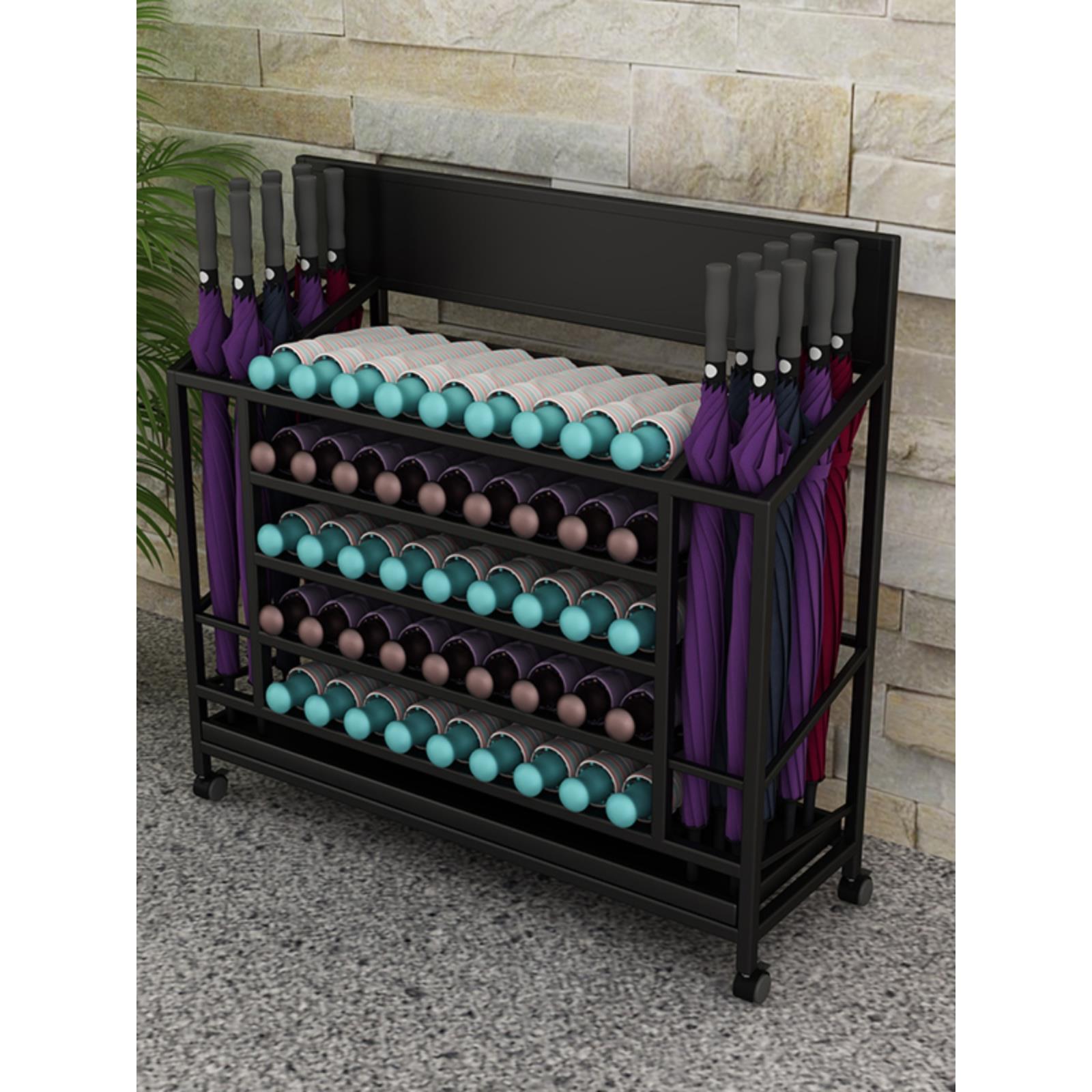 学校教室入门口雨伞收纳架雨伞架商用放雨伞置物架子大堂大容量