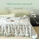 A类100莱赛尔天丝夏凉被子单双人空调被凉感丝滑冰丝夏被夏季 薄被