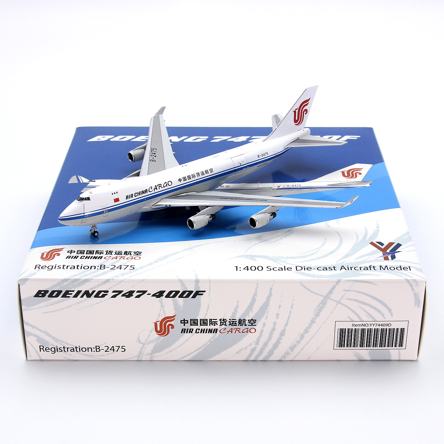 YY飞机模型1/400国航B747-400F图片