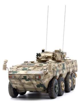 UNISTAR 中国ZBL-08轮式步兵战车 沙漠数码 大八轮成品模型1/72