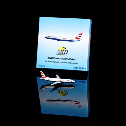 ARD飞机模型BA121英国航空G-OXLA