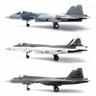 AF1合金模型俄罗斯苏SU-57战斗机