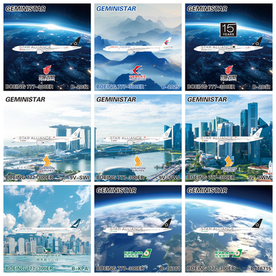 GS飞机模型1/400波音B777-300ER