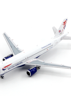 C Model C0007 英国航空 空客A320 G-BUSC 成品合金飞机模型1/400