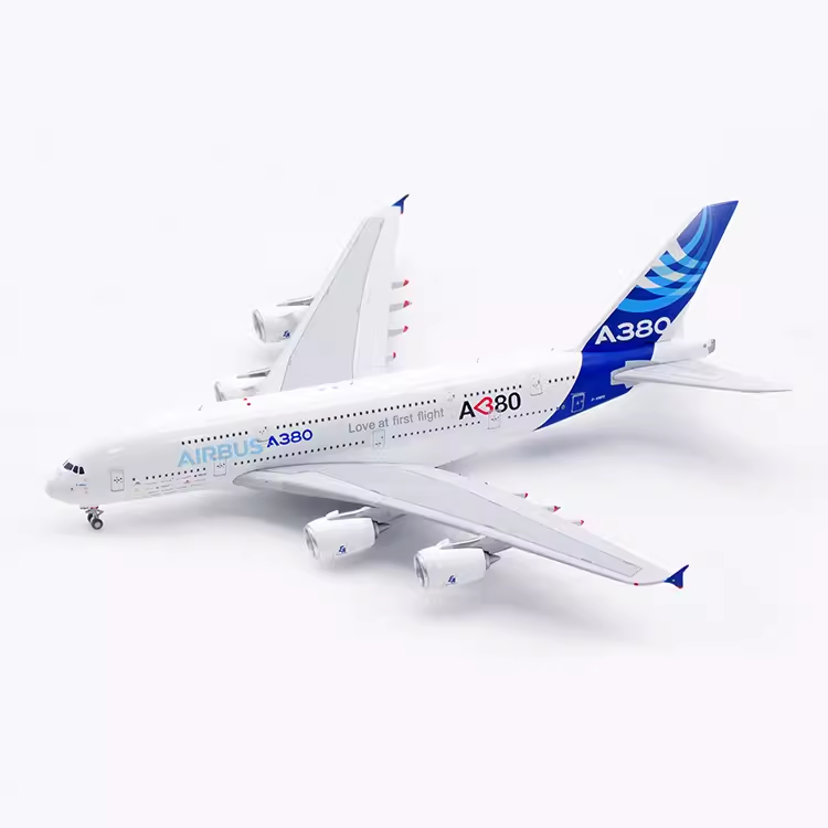 Aviation AV4188 空客原厂涂装A380 F-WWDD成品合金飞机模型1/400