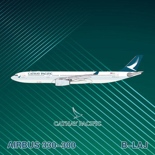 GS飞机模型国泰航空A330-300