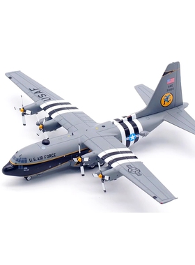 Inflight 美国空军C-130H大力神运输机93-1456 合金飞机模型1/200