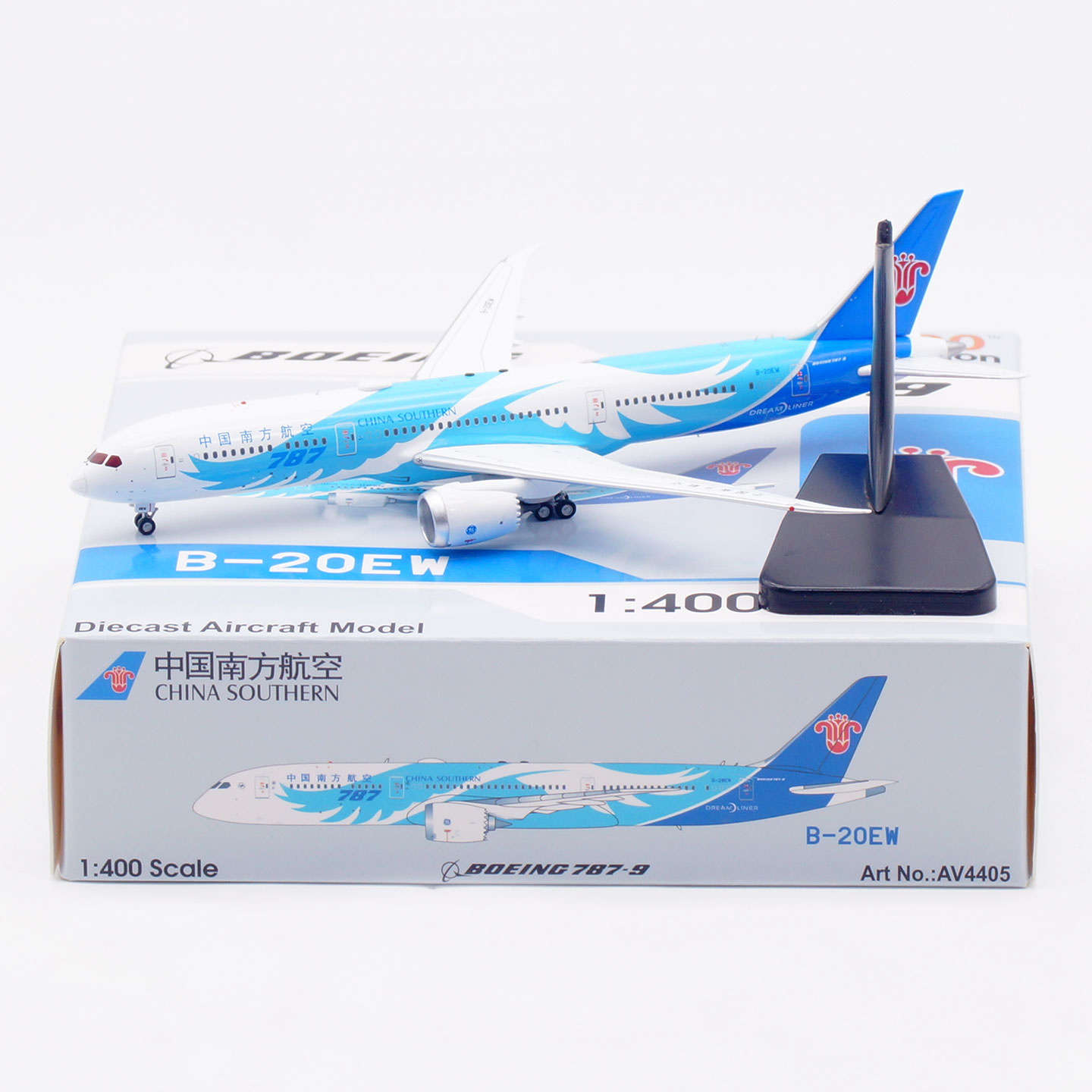 AV模型AV4405中国南方航空B-20EW图片