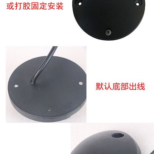 侧发光地埋灯免开孔led户外防水透光栈道龟背射灯网红感应步道灯