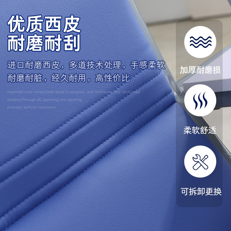 输液椅点滴椅三人位四人诊所医院用靠背椅子输液坐椅输液杆候诊椅