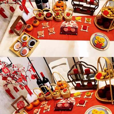 中式宋代木质婚礼展示甜品台摆件架子摆台摆盘点心糕点茶歇蛋糕台