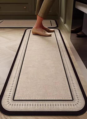 德国厨房专用地垫防油防水硅藻泥吸水垫浴室脚垫可擦免洗防滑地毯