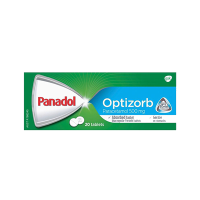 Panadol必理痛扑热息痛成人感冒喉咙痛退烧药澳洲进口特效止痛药
