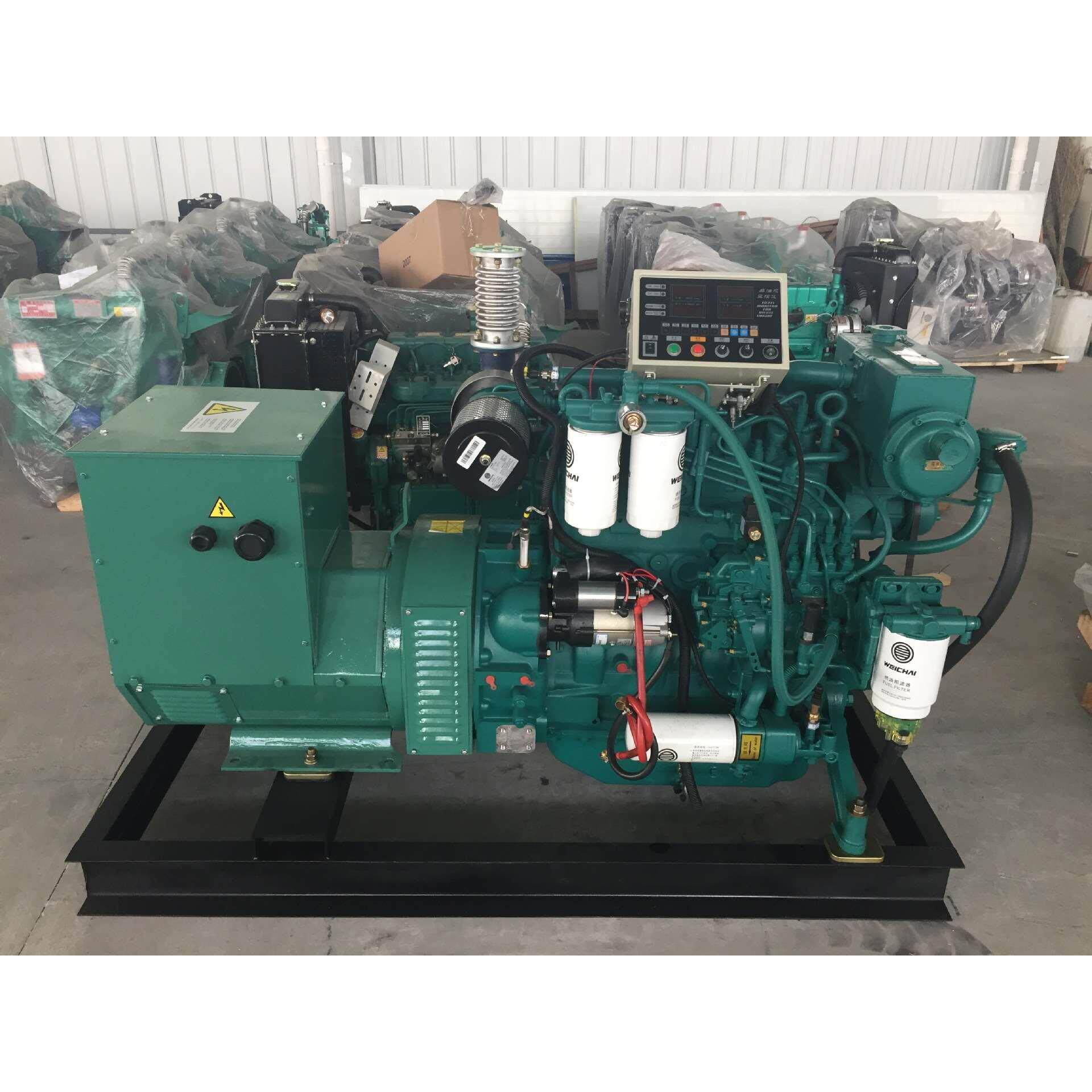 潍柴50千瓦船用发电机组 wp4cd66e200船用发电机组带ccs三证书