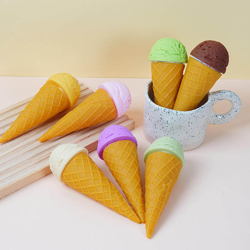 仿真奶油甜筒模型雪糕店橱窗展示道具仿真食物冰激凌甜品冰淇淋
