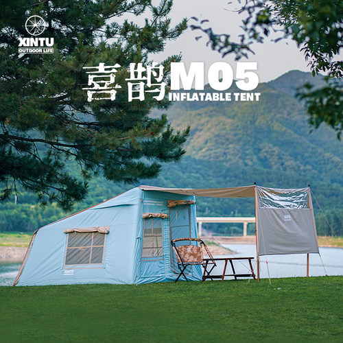 军鑫鑫途喜鹊M05户外充气帐篷