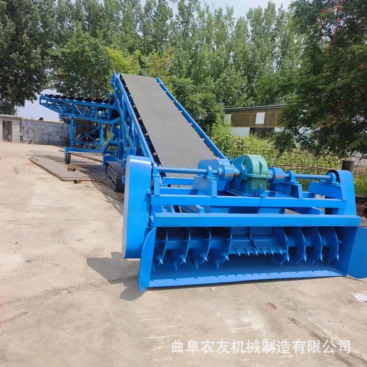 沙子石子自动扒料装车机 移动行走电动取料机伸缩型扒渣装车机,搬运/仓储/物流设备,输送机,淘宝优惠券,粉丝福利购,淘宝优惠卷