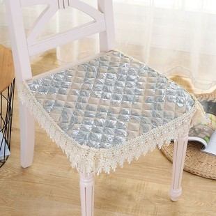 餐椅垫家用餐桌椅子座椅垫子四季通用板凳欧式防滑屁股垫薄款坐垫