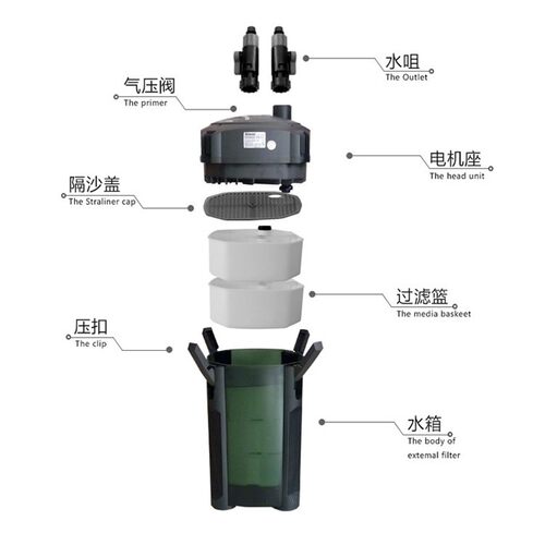星过滤桶滤筒CFg600CF800UF2200UF2400AT3335S外前置器过滤桶器