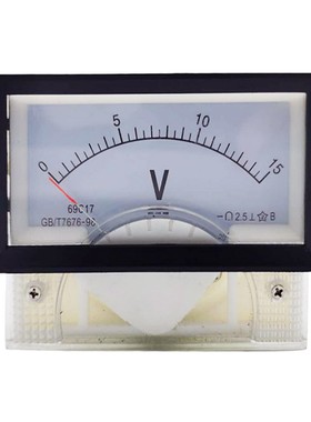 直流电压表69C17-15V 10V 20V 30V 50V 100V150V300V直流电压表头