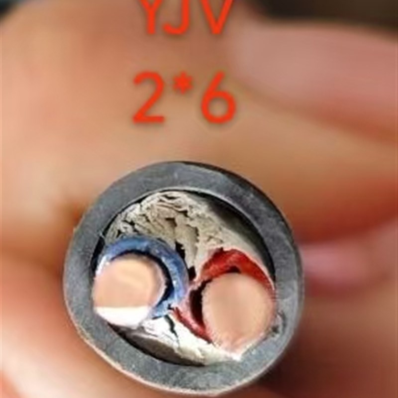 国标纯铜芯电缆线YJV2/3/t4/5芯6/10/16/25平方阻燃充电桩电缆线