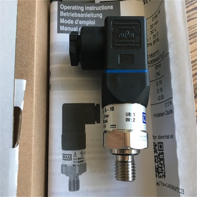威卡压力传感器A-10绝压负压S-20S-11S-10ECO-1O-100-1bar/0-0.1M