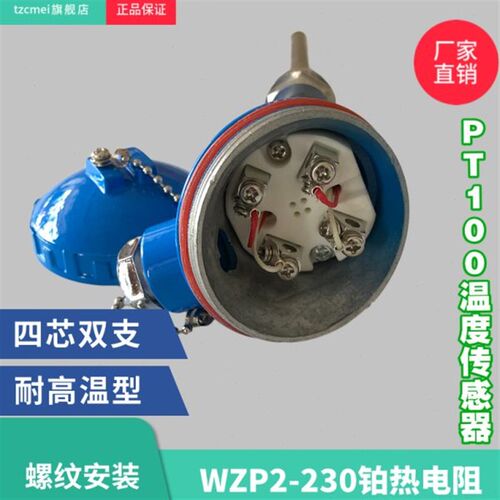P2Z7螺纹/双W101探头2323W-2PZ铂组温度传感器热电阻支P0-M2T0双