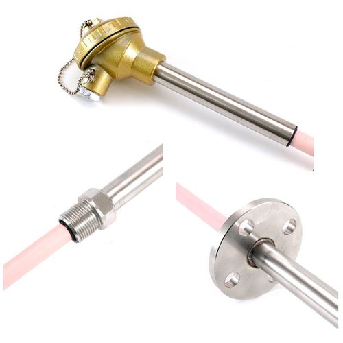 腾龙铂铑热电偶S型WlRP-130高温刚玉热电偶0-1600度温度传感器探