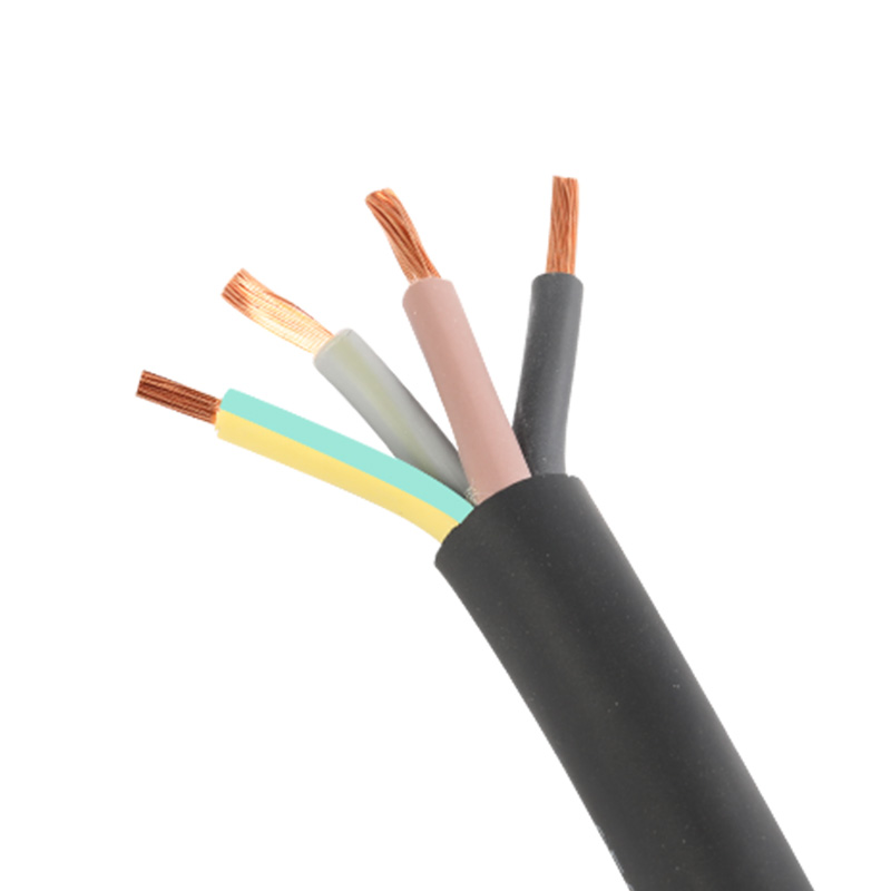起帆电缆电线YZW1.5 2.5 4 6平方3 4 5芯三四五电源线橡套线铜线
