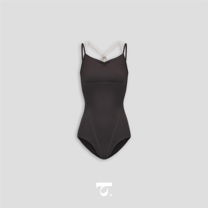 TYPHA女款芭蕾蕾丝连体舞衣 收副乳设计专业艺考舞服图片