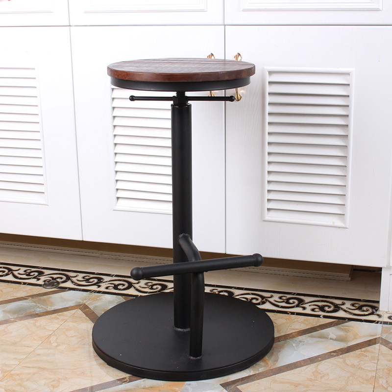 铁艺靠背吧台椅360度旋转升降椅实木高脚凳家用吧凳前台酒吧椅子,个性定制/设计服务/DIY,明信片定制,淘宝优惠券,粉丝福利购,淘宝优惠卷