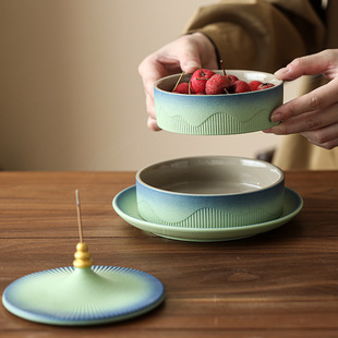 故宫国潮文创天坛果盘中秋国庆节日礼物家用盘子新婚礼品礼盒