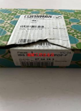 2734183 IBS RL PLUG-LKPOF-F 菲【询价】