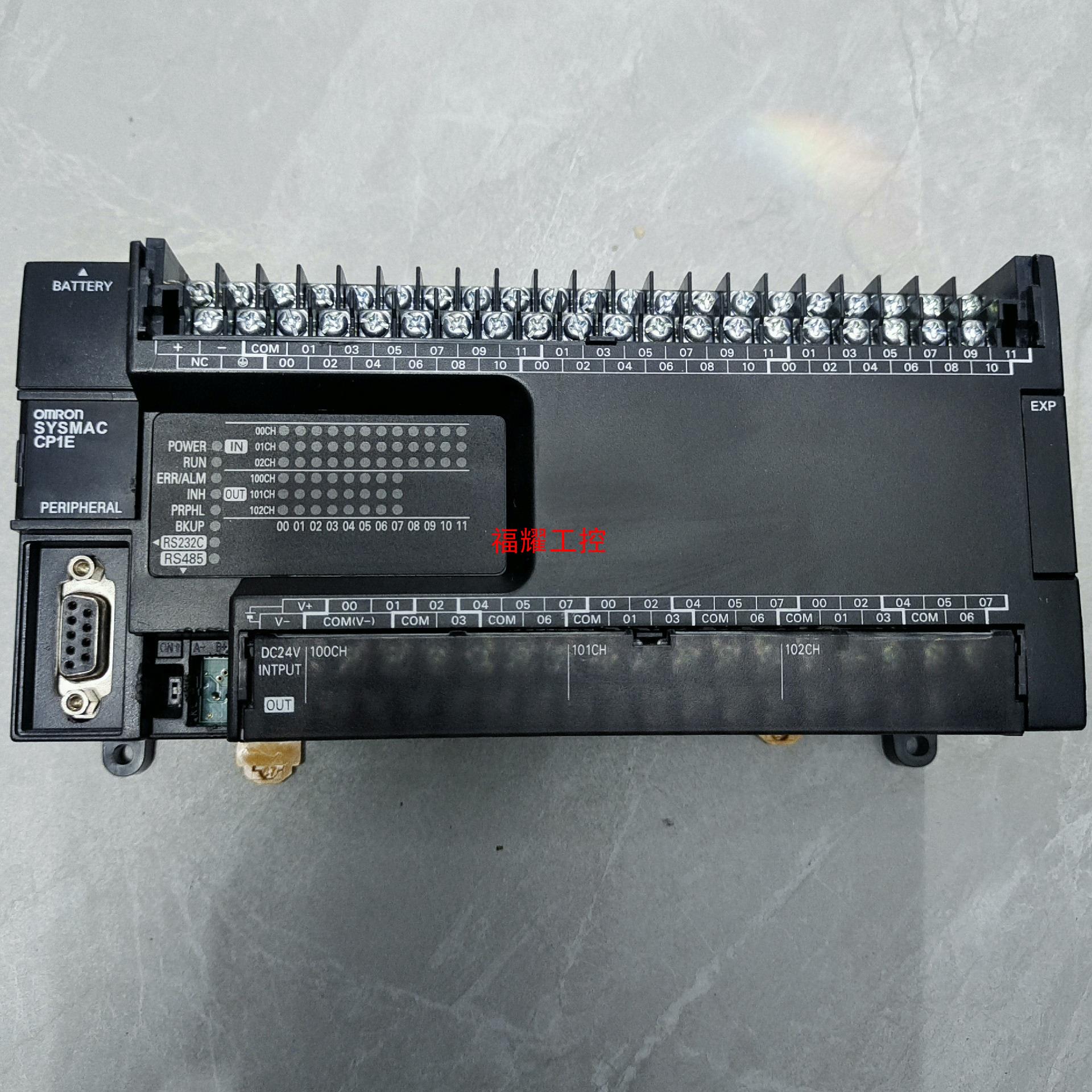 欧姆龙CP1E-N60S1DT-D可编程控制器V11拆机【询价】