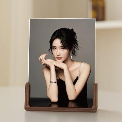 照片定制相框摆台洗婚纱照做成画框打印个人写真精修相片桌面摆件