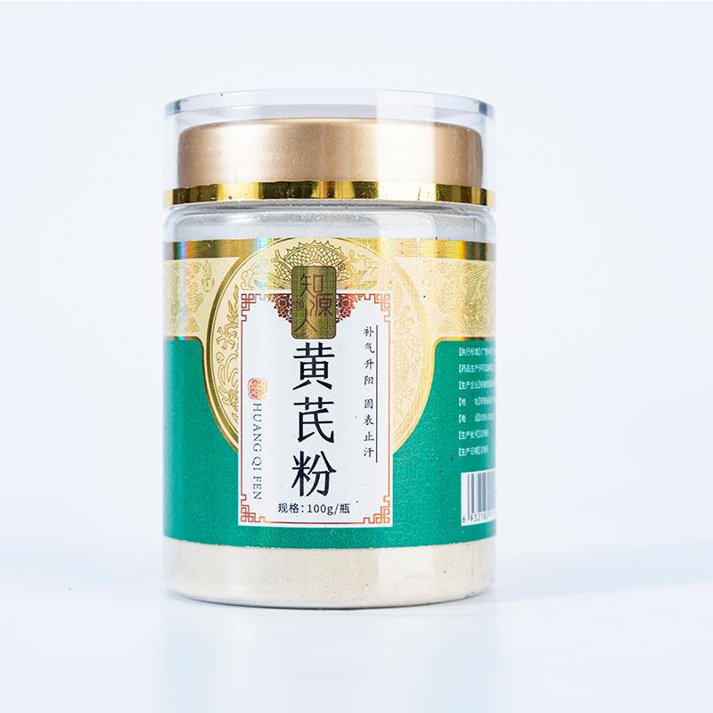 安徽药知源徽知源知源人黄芪粉100g中药饮片源产地甘肃气虚乏力