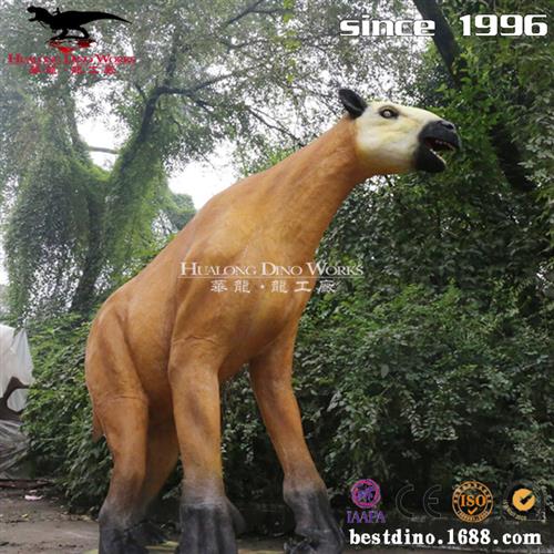 远古仿真爪兽模型冰河世纪仿真动物机械电动模型主题恐龙公园设计