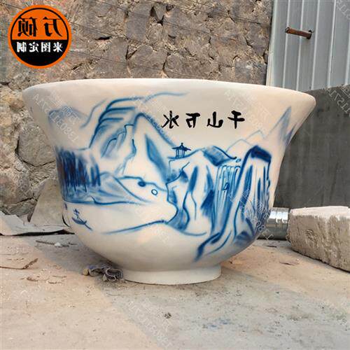 玻璃钢天壶悬空流水茶壶雕塑玻璃钢悬空壶雕塑厂家现货