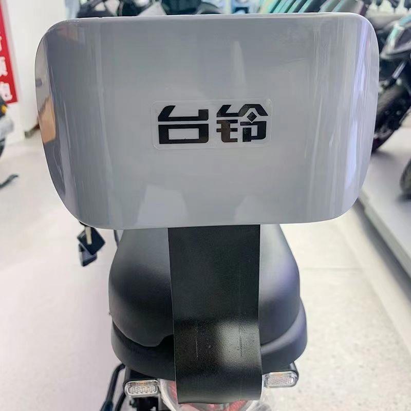 台铃电动车后靠背骑士电瓶自行车后座椅坐垫靠椅加厚座垫靠垫支架