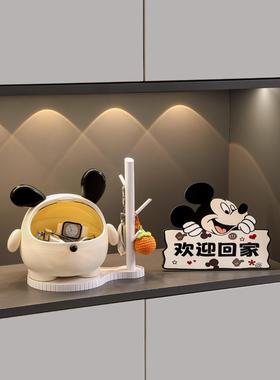 墩墩狗入户玄关钥匙收纳盒客厅鞋柜装饰摆件家居好物乔迁新居礼品