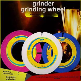 铬钢玉蓝砂轮白钢玉400*50*203磨床砂轮磨削模具钢高硬度淬火钢