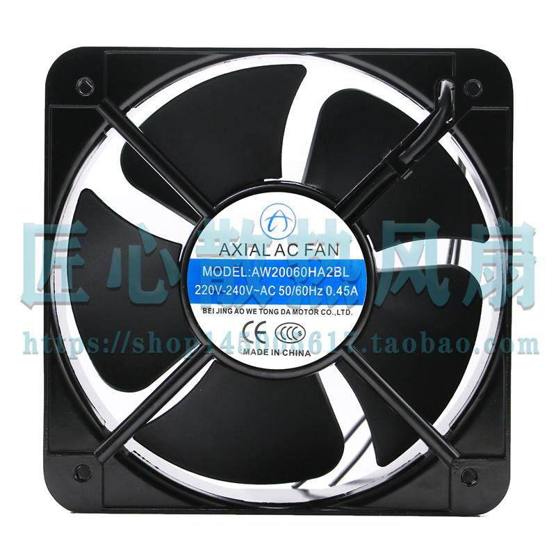 AO WEI AXAL AC FAN AW20060HA2BL 220V 0.45A 铝框 散热风扇,橡塑材料及制品,亚克力管/有机玻璃管,淘宝优惠券,粉丝福利购,淘宝优惠卷