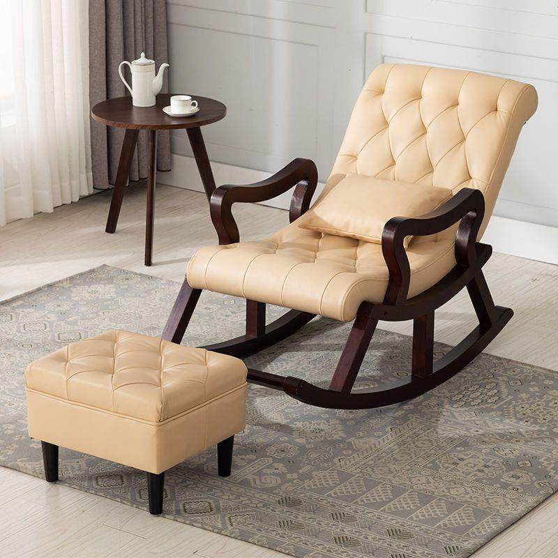 家用实木躺椅摇椅阳台客厅老人大人成人懒人可躺椅午睡椅皮摇摇椅,橡塑材料及制品,亚克力管/有机玻璃管,淘宝优惠券,粉丝福利购,淘宝优惠卷