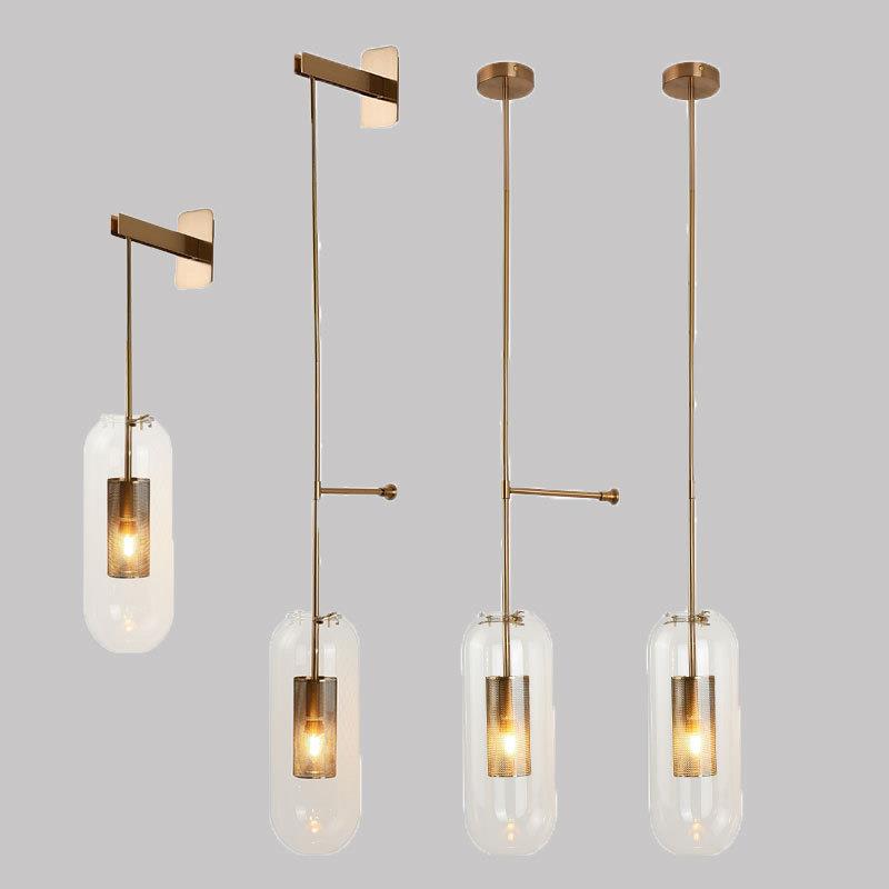 北欧设计师长壁灯 现代简约客厅酒店工程展厅售楼部餐厅走廊壁灯