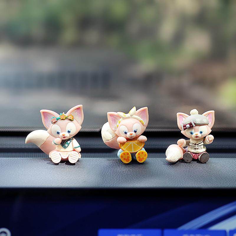 可爱小狐狸玩偶卡通公仔汽车中控台车饰装饰车内饰品摆件车载内饰,橡塑材料及制品,亚克力管/有机玻璃管,淘宝优惠券,粉丝福利购,淘宝优惠卷