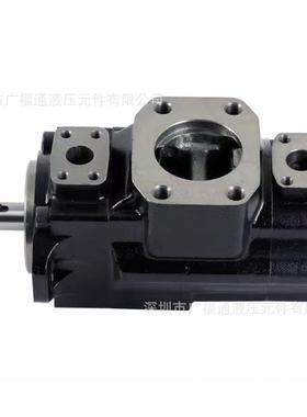 现货DENISON叶片泵T6CC 012 008 1R01 C100丹尼逊环卫车双联油泵