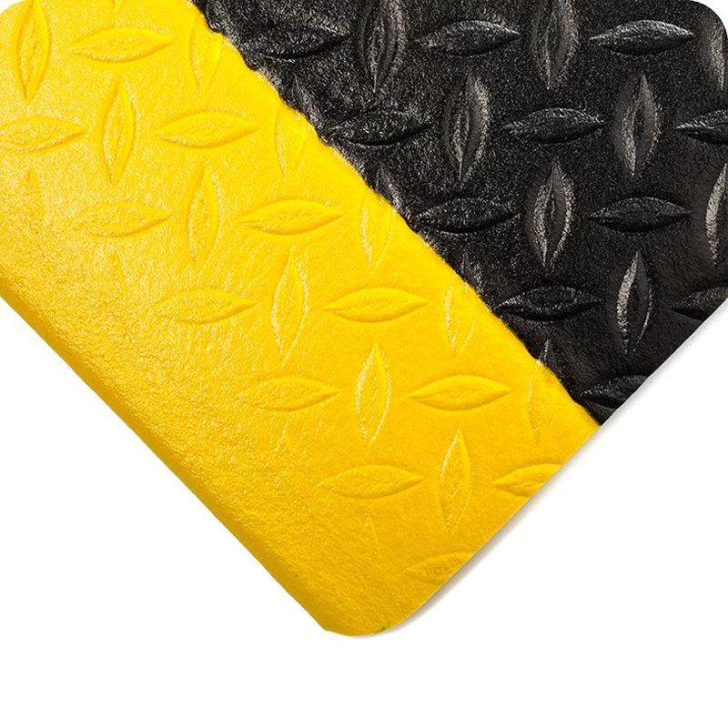 厂家直销出口欧美日PVC发泡垫抗疲劳钢化纹流水线用生产车间脚垫