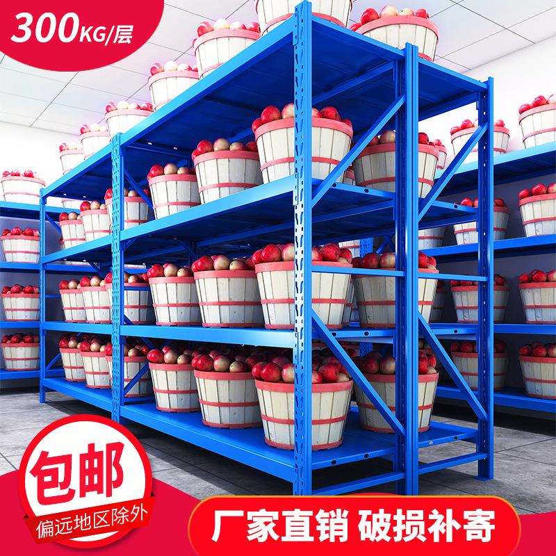 货架仓储家用储物架仓储式货架多层仓库中型角钢货架展示置物架