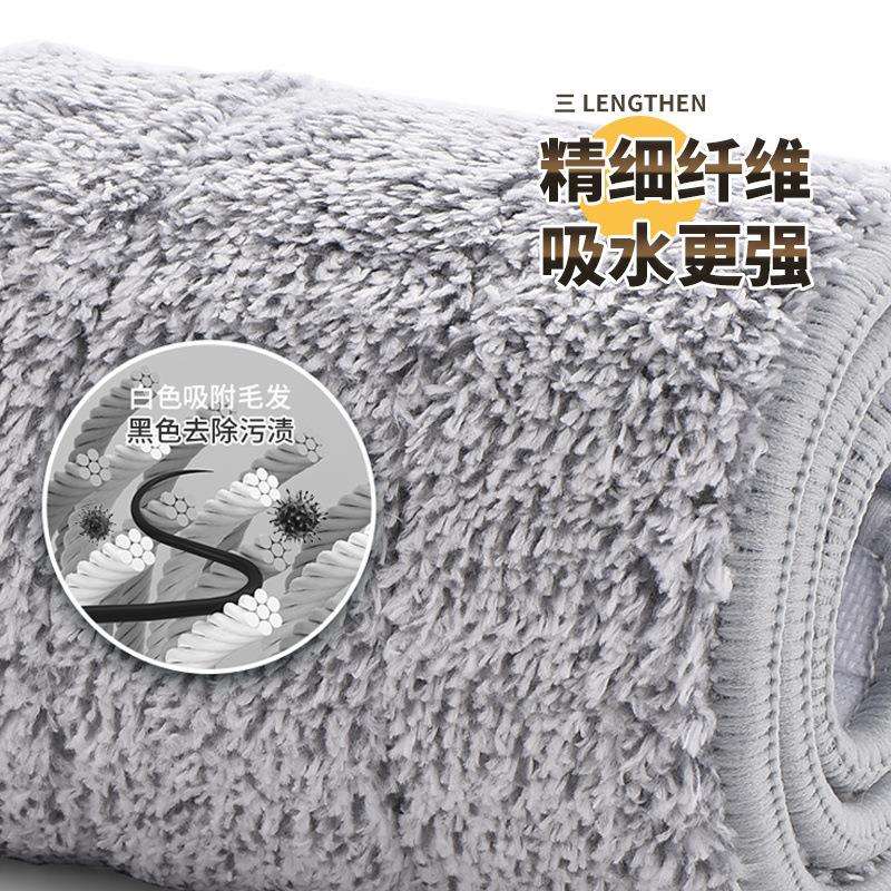 平板拖把工厂车间专用长尘推大面积酒店保洁商用大号专业拖地拖布